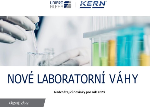 Laboratorní váhy KERN - novinky pro rok 2023